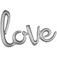thumbnail image 1 of Script "Love" Silver, 1 of 3