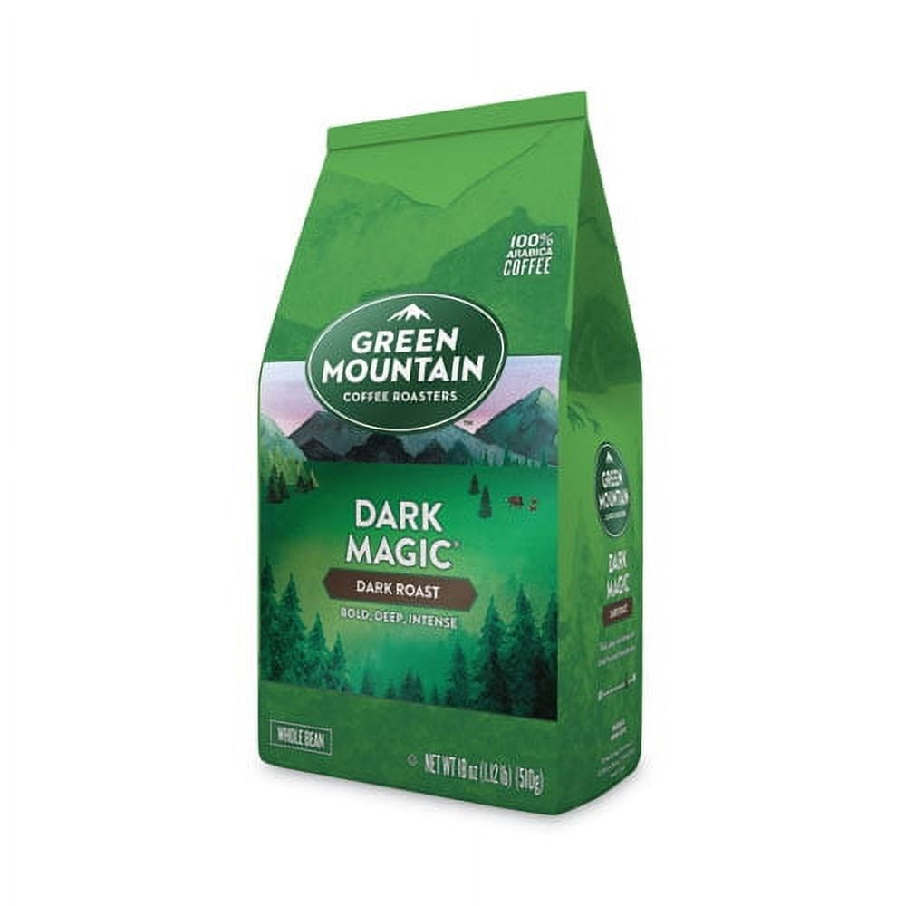 Dark Magic Whole Bean Coffee, 18 oz Bag | Bundle of 2 Each