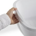 thumbnail image 6 of Sterilite 12 Qt. Dishpan, Multi-Purpose Plastic Wash Tub, Kitchen, Sink, White, 6 of 7