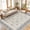Beige Blue, variant on UERMEI 2'x3' Washable Area Rugs for Entryway Hallway Laundry Room, Non-Silp Indoor Small Throw Rug, Boho Doormat Carpets, Brown