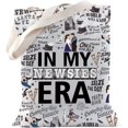 thumbnail image 1 of TSOTMO Newsboys Musical Merch Broadway Musical Lover Musical Theatre Tote Bag for Actor, 1 of 6