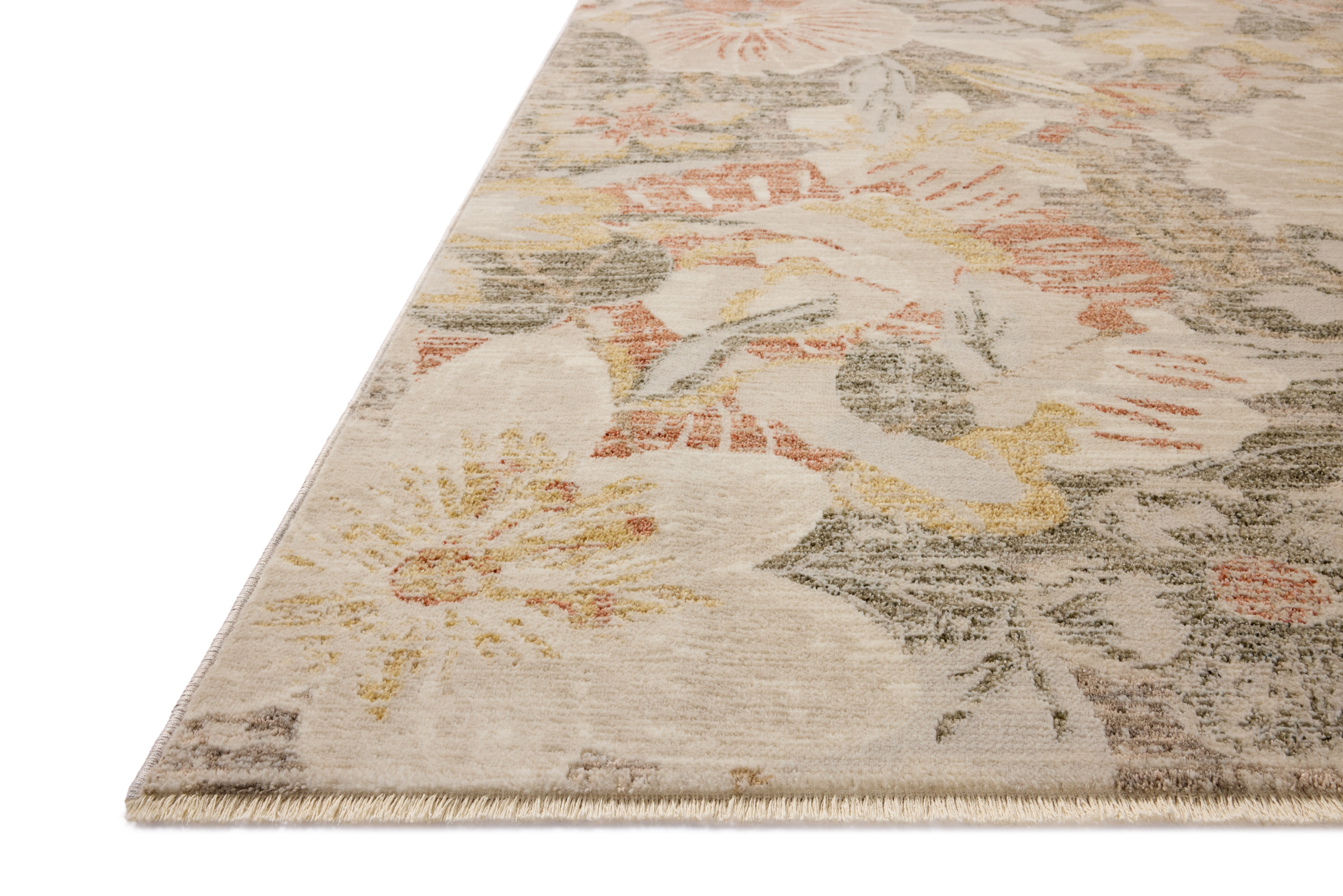 Loloi Eileen Natural / Sunrise 5'-1" x 7'-6" Area Rug