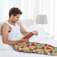 thumbnail image 5 of Bingfone Fall Maple Leaves Mens All Over Print Sleep Pajama Pants-Small, 5 of 5