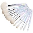 thumbnail image 1 of Set de brochas de maquillaje Kingtree Crystal de 10 piezas para mujeres y niñas, 1 of 7