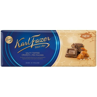 Karl Bilot Blue - Salty Toffee Crunch in Milk Chocolate - Bar 200g