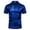 Blue, variant on Goodtrade8 Summer T-Shirts for Men Short Sleeve Collared Pullover Plain High Visibility Polo Outfits Mens Shirts Work