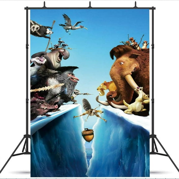 Ice Age school Poster Wall Decor Birthday Banner Backdrop Background Party Supplies Taspestry