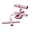 Pink, variant on Sit Up Bar with Dual Suction Cups, 3-Level Adjustable Height Ab Workout Equipment for Home Gym, Double-Layer NBR Foam Pad for Foot Holder, Portable Core Strength Trainer for Men Women