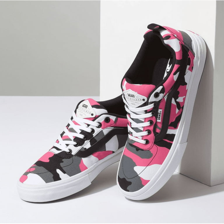 Vans Men s Kyle Walker Pro Camouflage Black Magenta Ankle High