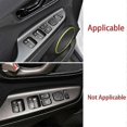 thumbnail image 4 of unique High qualityFor Encino 2018-2021 Carbon Fiber Window Lift Switch Button Panel Cover Interior Door Armrest Trim, 4 of 5