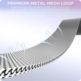 thumbnail image 3 of For Samsung Galaxy Watch 5 Pro 45mm Metal Magnetic Band Mesh Strap with Soft Clear TPU Watch Case, 3 of 4