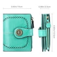 thumbnail image 4 of Sendefn Small Women Wallet Genuine Leather Bifold Purse RFID Blocking Card Holder, 4 of 7