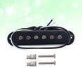 thumbnail image 5 of Tineasur Electric Guitar Single Coil Pickup Black Guitar Accessories Easy to Install, 5 of 6