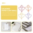 thumbnail image 3 of Miangastore 100pcs Cute Colorful Paper Clips Metal Fixing Marking Clip For Students, 3 of 8