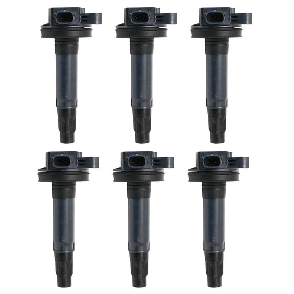 TRQ 6 Piece Engine Spark Ignition Coil Kit Direct Fit for Ford V6 ICA60040