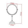 thumbnail image 4 of 6inch/8inch Vanity Mirror With Lights Make-up Mirror Desktop Metal Double-sided Rotating Magnifying Vanity Mirror ,Widely Use, 4 of 4