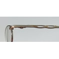 thumbnail image 6 of NEW D&A TEYE STYLE TI8 MENS/WOMENS DESIGNER FULL-RIM SILVER / GOLD SOPHISTICATED ELEGANT HIP FRAME DEMO LENSES 50-19-135 EYEGLASSES/GLASSES, 6 of 9