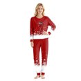 thumbnail image 2 of Lvotionpl 2026 Matching Family Christmas Pjs, Matching Christmas Pajamas Long Sleeve Top & Pants Set Matching Holiday Family Pajama Xmas Sets, 2 of 4