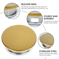 thumbnail image 1 of Minkissy 2pcs Water Pitcher Replacement Parts Stainless Steel Filtering Jug Cover, 1 of 4