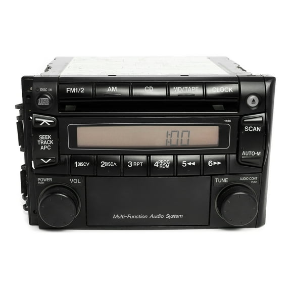 Restored 1 Factory Radio 638-58382-NOA AM FM MP3 Radio CD Player Fits Protege Protege5 Fits select: 2001-2003 MAZDA PROTG (Refurbished)