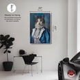 thumbnail image 5 of Regency Gentleman Cat Canvas Quirky Cat Art Prints By Notoriart, Gallery Wrapped, 30" x 45", 5 of 7