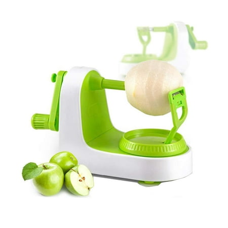KITCHENMAX Apple Peeler, Caliamary Apple Peeler Set with 8-blade Apple Slicer, Apple Peeler Core Slicer for Apples Fruit Vegetable, Kitchen Apple Peeler Machine with Suction Base (Best Apple Peeler Corer Machine)