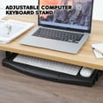 thumbnail image 2 of Miangastore Under Desk Storage Plate Hidden Drawer Keyboard Tray Office Keyboard Plate Holder, 2 of 9