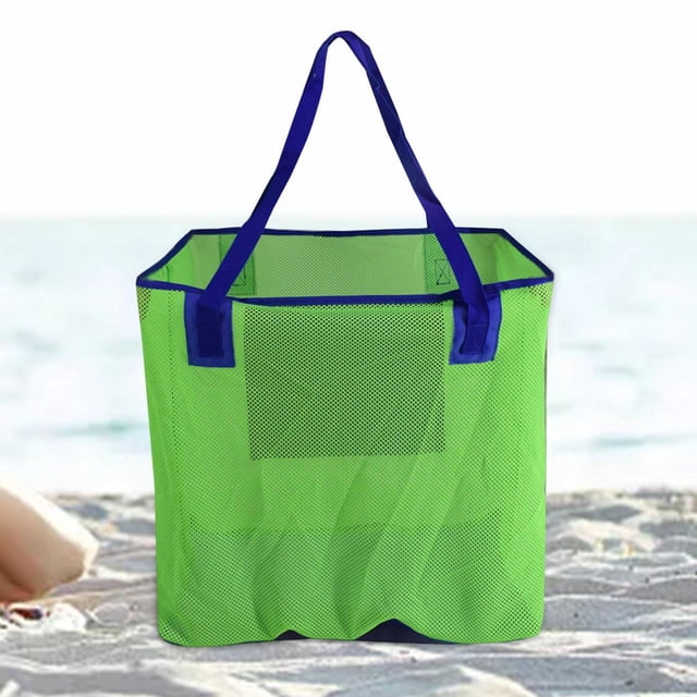 Bolsa de juguete shamjiam Malla de playa Accesorios de arena