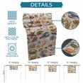 thumbnail image 6 of Nautical Coastal Table Runner 72 Inches, Retro Ocean Starfish Shells Animals Brown Bed Runner Dresser Scarves Tabletop for Indoor Outdoor Parties/Ceremony/Banquet, 18" x 72", 6 of 8