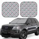 thumbnail image 1 of Balery Christmas Gnome 1 Parasol para parabrisas de coche de 2 piezas | Parasol plegable para parabrisas delantero de coche para la mayoría de sedanes-Small, 1 of 6