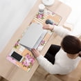 thumbnail image 3 of Long Mouse Pads for Desk,Pioneer Flower Floral Print Pattern Desk Mats on Top Of Desks, Desk Mouse Pad Extra Large with 3mm Non-Slip Base and Stitched Edge for Gaming,Office,Work,Home 31.5"x11.8", 3 of 6