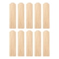 thumbnail image 1 of Miangastore 10pcs Wood Blank Bookmarks Unfinished Wood Tags Creative Wooden Craft Bookmarks, 1 of 8