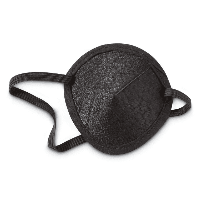 Equate Foam Padded Eye Patch, Black, 1 Count, One Size Fits Most