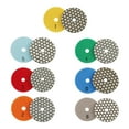thumbnail image 3 of MYG 1pc 3Inch Diamond Dry Polishing Pad For Granite Marble Grinding Sanding Disc, 3 of 6