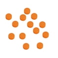 thumbnail image 4 of 100pcs Plastic Drink Bottle Covers Colorful Spring Water Bottle DIY Caps (Orange), 4 of 8