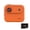 Orange, variant on 4K Cycling Action Camera with Flip Screen & Anti-Shake, Chest Mount Compatible, Panoramic Vlog Cam for Outdoor Sports, Riding, Smartphones