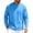 A Sky Blue, variant on Mens Cute Tee Shirts Men's Solid Color Round Neck Long Sleeved Casual Sports Fashion Fitness Clothes Beige Xxl