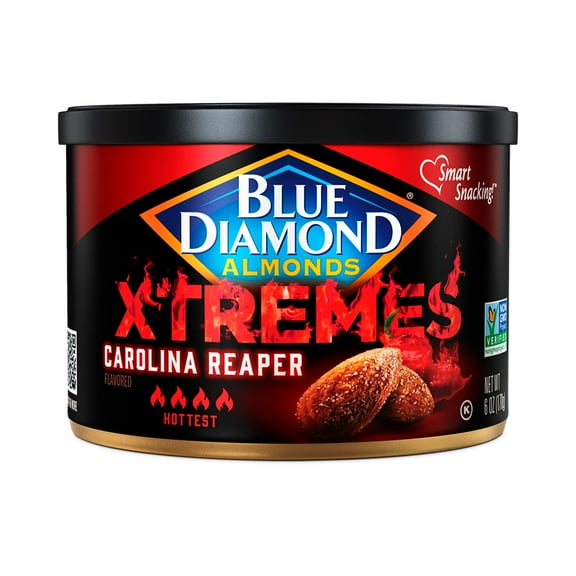 Blue Diamond XTREMES Almonds, Carolina Reaper, 6 Ounce