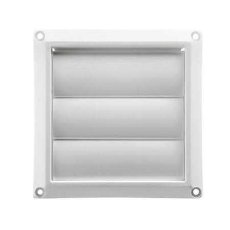 1475w White Plastic Louvered Vent 3 Inch Plastic Vent 3 White 1475w White Plastic Louvered Vent 3 Inch Plastic Vent 3 White