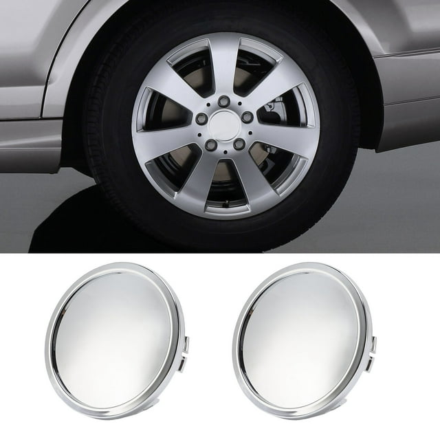 4 Pcs Enjoliveurs de Moyeu de Roue, Couvre-Moyeux de Roue 75mm, Remplacement ABS pour Plusieurs Véhicules Imperméable Anti-Poussière avec Installation Facile