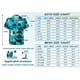 thumbnail image 4 of Camisa Cromoncent Hawaiian para hombre de manga corta, color verde azulado, talla S, 4 of 8