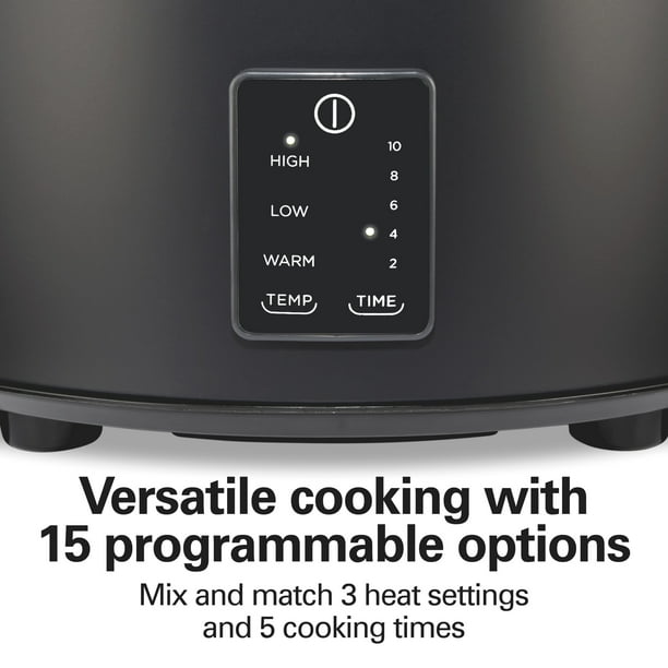 Hamilton Beach Slow Cooker - Multi-program - Walmart Business Supplies
