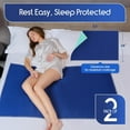 thumbnail image 4 of Inspire Waterproof Mattress Protector, Dark Colored to Hide Stains, Extra Large 34 x 54 – Quilted, Bed Pad for Incontinence Washable 2 Pack, 4 of 9