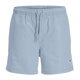 thumbnail image 4 of JACK&JONES Bañador para hombre, pack de 2 - JPSTMAUI TROPIC SOLID SWIM SHORTS MP 2P, bañador Negro/Azul claro L (Large), 4 of 5