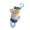 Style 6, variant on Sausage Mouth Toy Keychain Animal Keyring Plush Bag Decoration Fun and Individuality Key Chain Accessory for Parties
