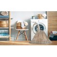 thumbnail image 2 of Ahgly Company Machine Washable Indoor Rectangle Traditional Brown Area Rugs, 7' x 9', 2 of 7