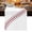 White, variant on Baseball Table Runner 72 Inches Long, Modern Minimalist Red Lines Kitchen Coffee Dining Table Decoration for Home Party Birthday Wedding Home Decor 14x72 Inches