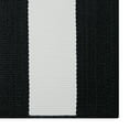 Better Homes & Gardens 7' x 10' Black and White Striped Outdoor Rug