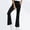 Black, variant on ClodeEU Women's High Waisted Bootcut Leggings ,Lifting Sculpting Yoga Pants for Workouts Light Blue,Womens Plus XL