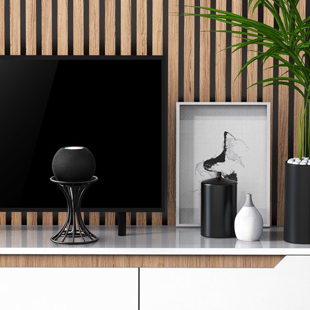 Titular De Altavoz Soporte de altavoz para Amazon Echo Dot 4 3/Apple HomePod Mini/Google Nest Mini